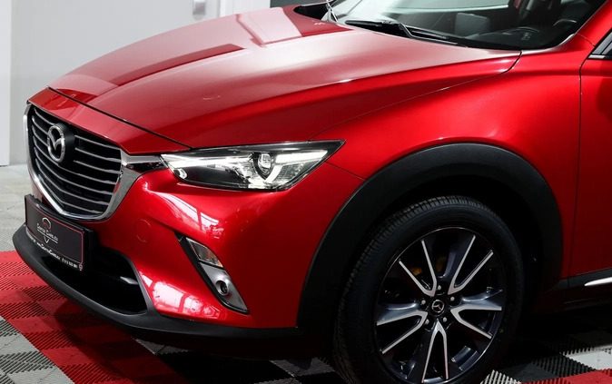 Mazda CX-3 cena 76700 przebieg: 86000, rok produkcji 2018 z Tykocin małe 667